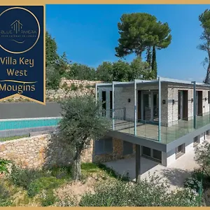 Villa Key West & Unique & Piscine & Vue & Clim, Mougins